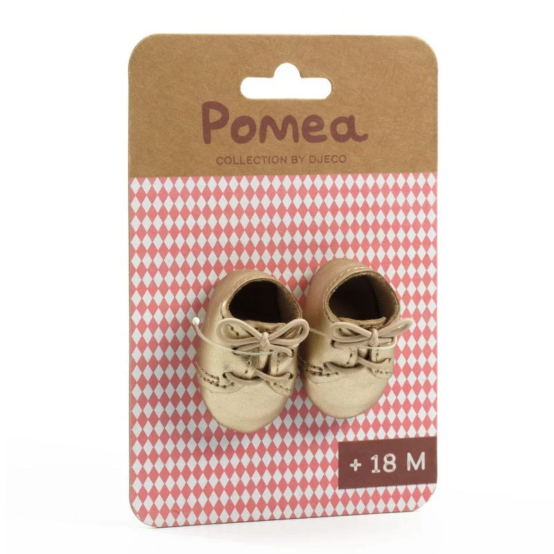 Chaussures dorées Poméa, Djeco – Image 4