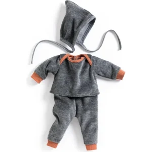 Tenue Gris Perle pour Poupon