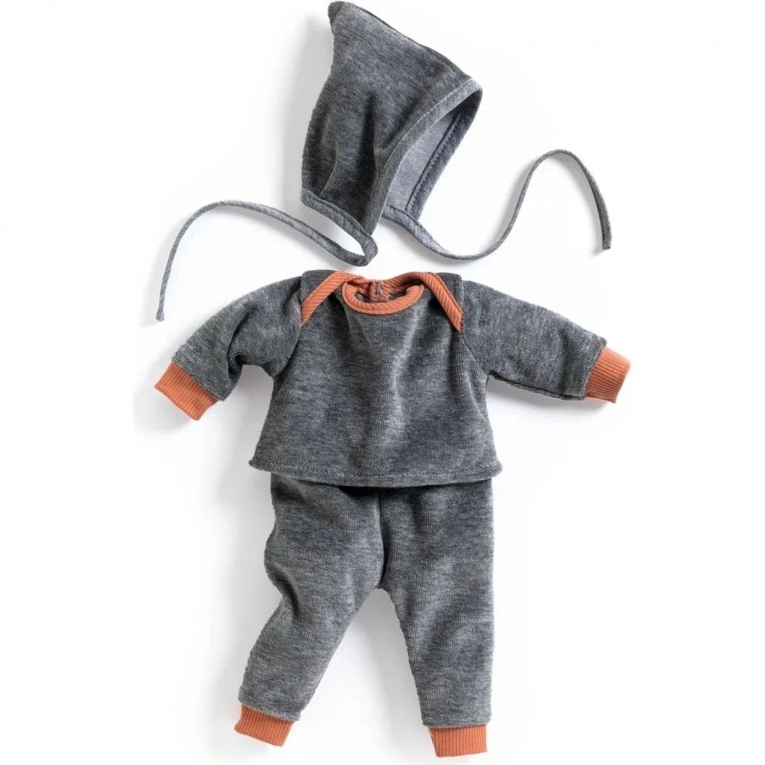 Tenue Gris Perle pour Poupon