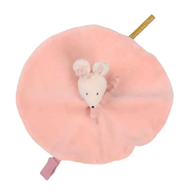 Doudou Souris Rose Petite Ecole de Danse, Moulin Roty