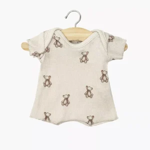Babies – Body shorty en maille côtelée Petits oursons
