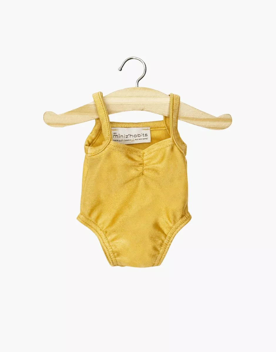 Justaucorps Anna en lycra gold