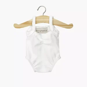 Justaucorps Anna en lycra blanc