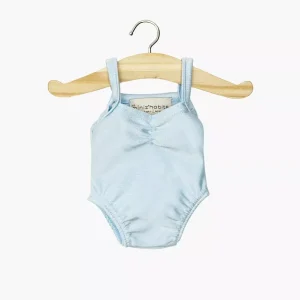 Justaucorps Anna en lycra bleu ciel