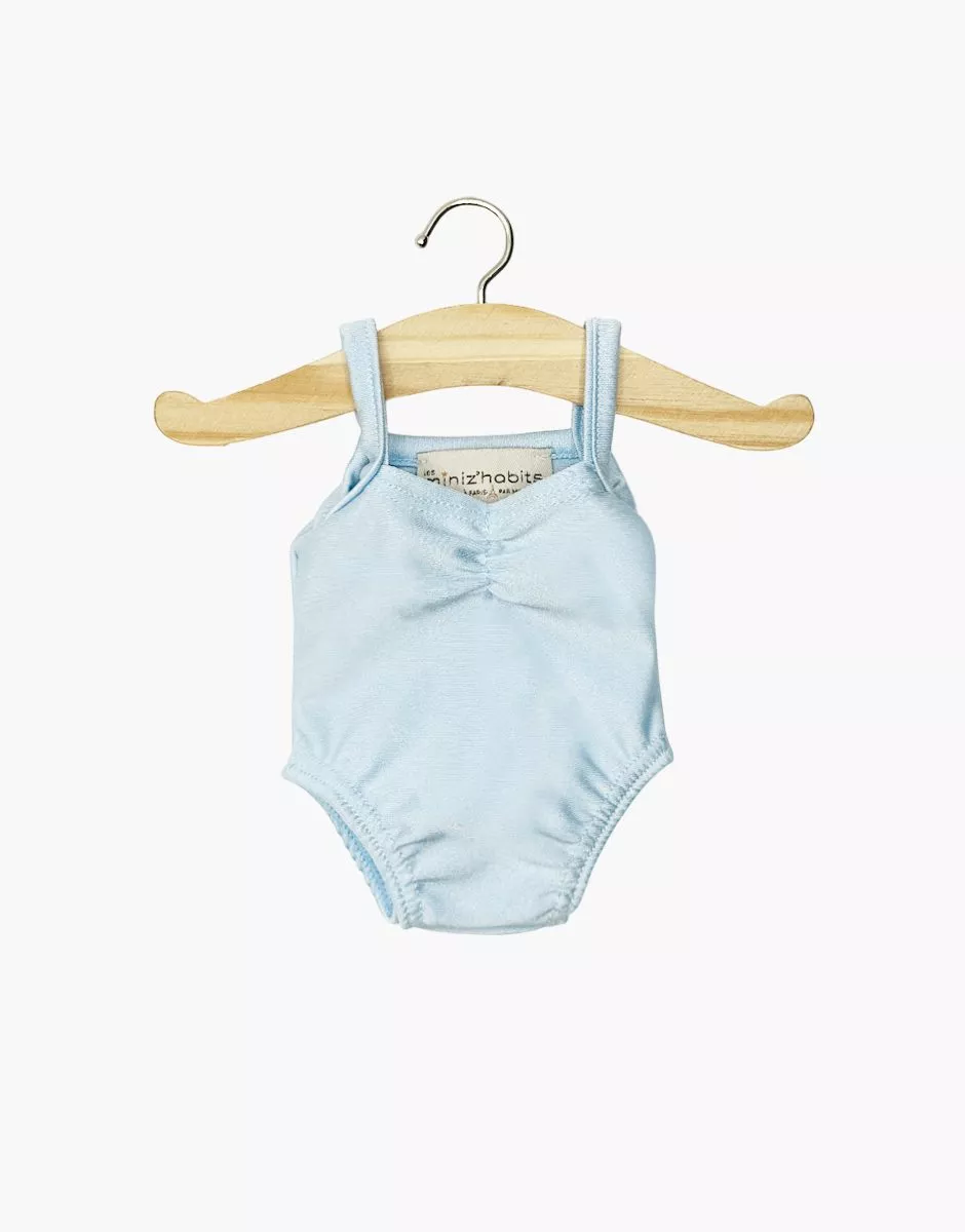 Justaucorps Anna en lycra bleu ciel