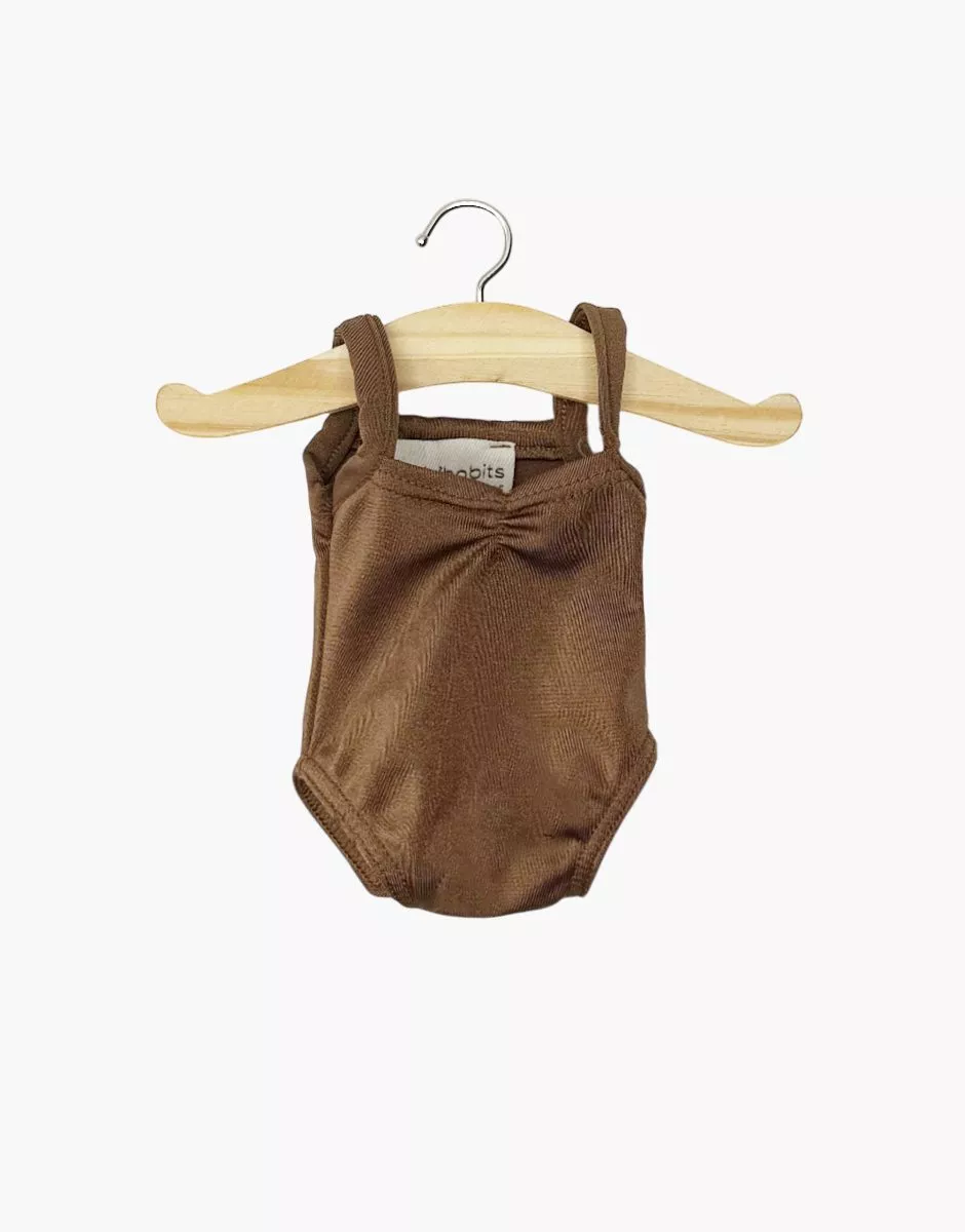Justaucorps Anna en lycra choco