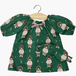 Chemise de nuit Sabrina à manches longues Inuit et son masque Dodo