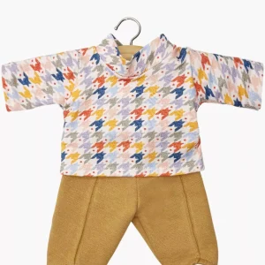 Ensemble sous-pull Slalom et fuseau Popeye en molleton camel