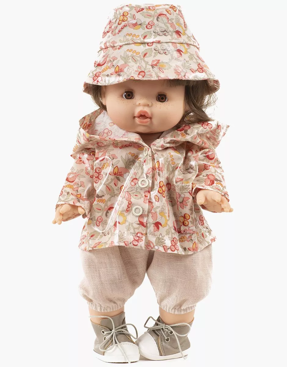 Chapeau de pluie en coton enduit Mireille – Image 2