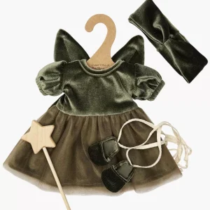 Les P&rsquo;tits Déguiz&rsquo; – Ensemble Fée des Bois vert forêt