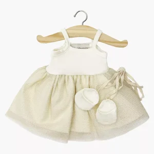 Tutu Rosella milk doré et ses chaussons de danse à lacets