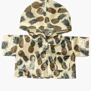 Imperméable Clotaire en coton enduit Ananas