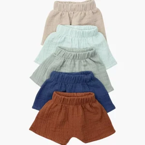 Lot de 5 caleçons Vito en gaze de coton