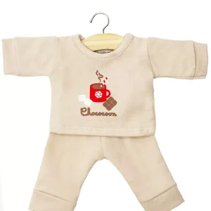 Pyjama Morgan à manches longues « Chococoon » en jersey lin