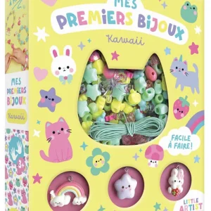 Coffret de perles créatives – Couleurs, formes et breloques fantaisie, AUZOU