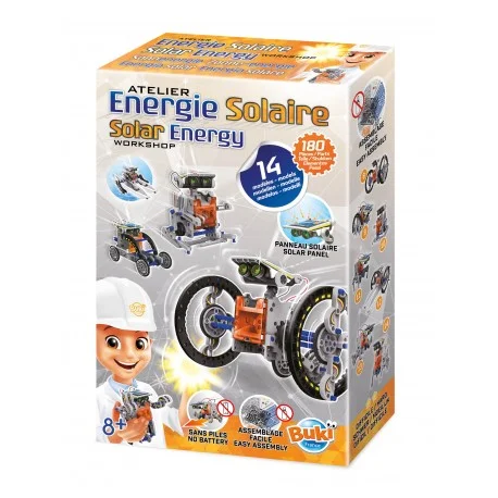 Coffret 14 Véhicules à Énergie Solaire – BUKI