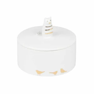 Pot Chat en Porcelaine