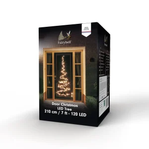 Sapin de Noël de porte 210 cm, Fairybell