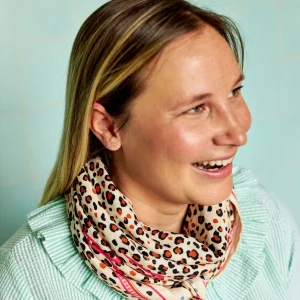 Foulard Léopard 100cm – Frangin Frangine