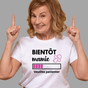 T-shirt bientôt mamie