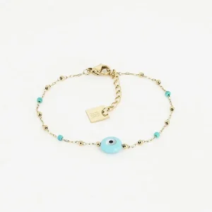 Bracelet Bodrum Turquoise, Zag