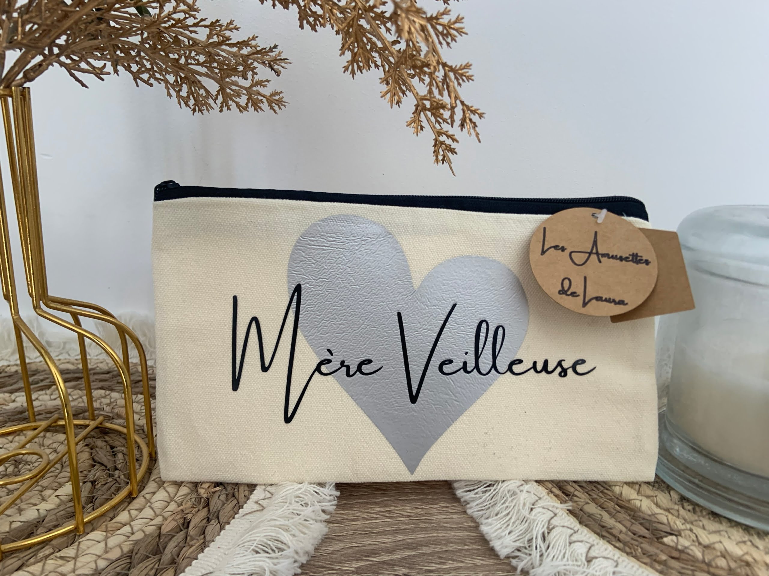 Pochette Cœur Mère Veilleuse – Image 2