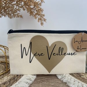 Pochette Cœur Mère Veilleuse