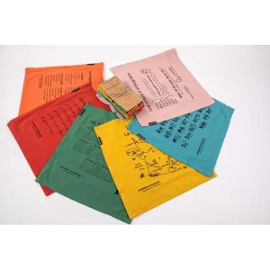 Lot 6 Serviettes Apprendre en Mangeant