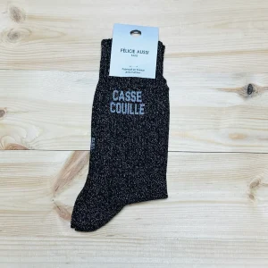 Chaussettes Pailletées CASSE COUILLE
