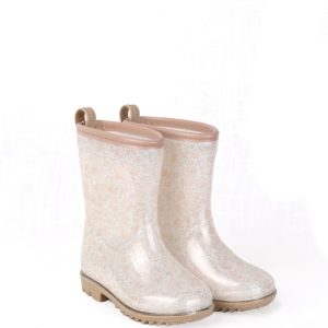 Bottes de Pluie Fleurs et Paillettes – Mrs Ertha