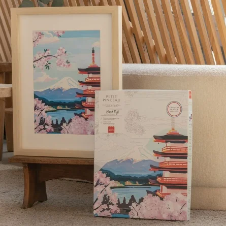 Peinture au Numéro Mont Fuji, La Petite Épicerie – Image 4