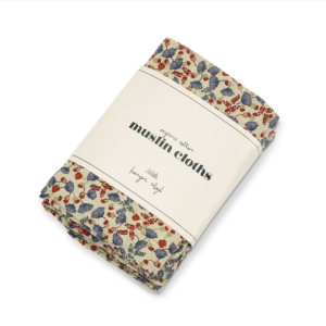 Lot de 3 tissus en mousseline | Marche de fleur