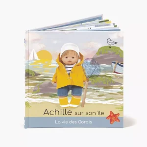 Livre jeunesse La Vie des Gordis – Achille sur son île