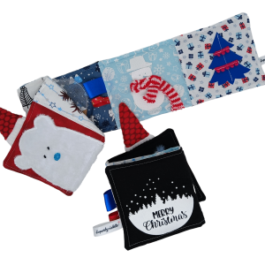 Livre accordéon de Noël, personnalisable