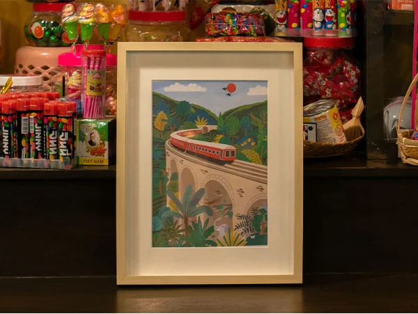 Peinture au Numéro Sri Lanka, La Petite Epicerie – Image 2