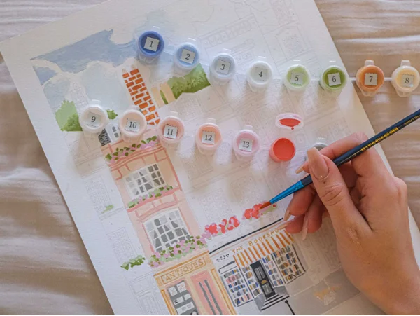 Peinture au Numéro Notting Hill, La Petite Epicerie – Image 3