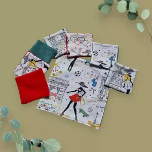 Lot lingettes lavables