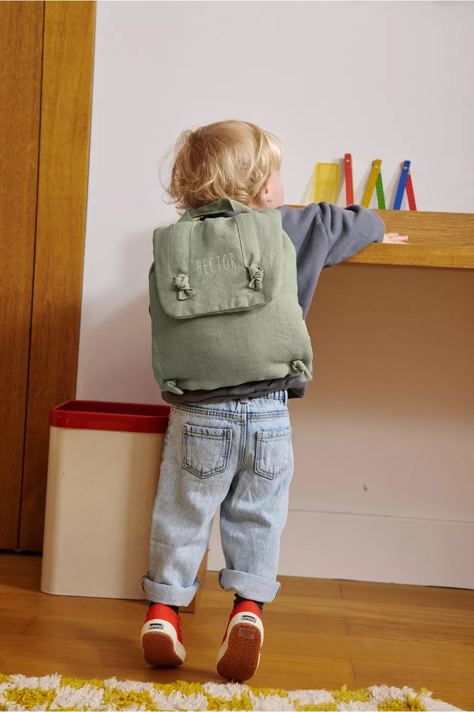 Sac à dos Marceau Amande – Petit Picotin – Image 4