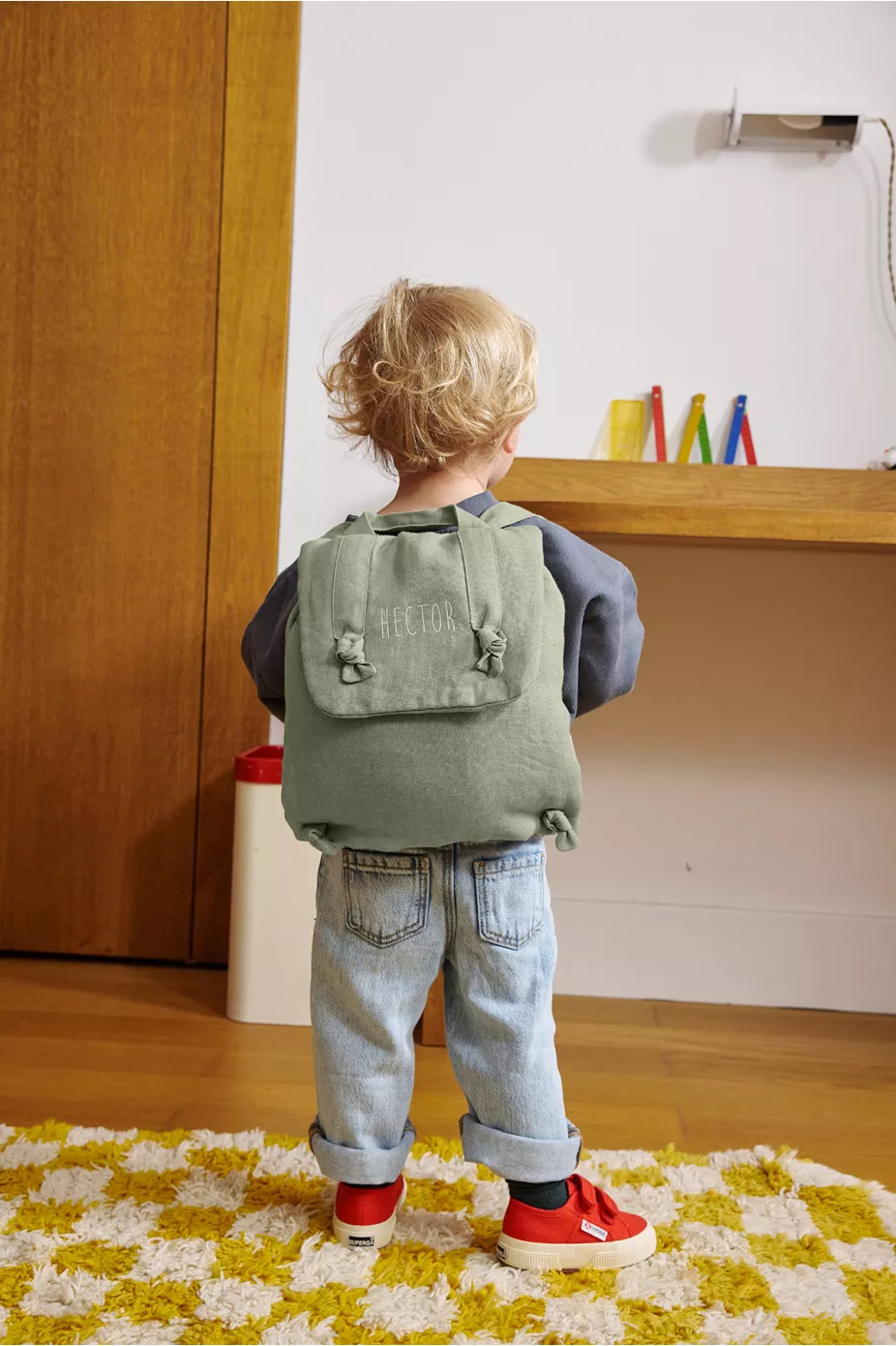 Sac à dos Marceau Amande – Petit Picotin – Image 3