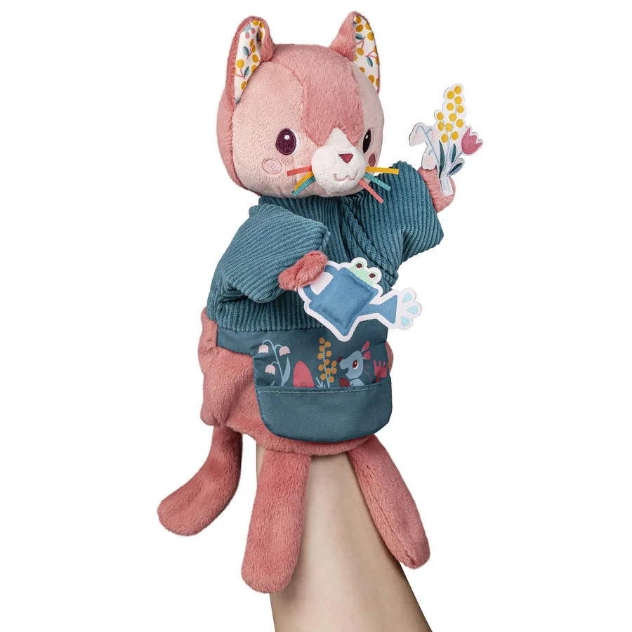 Marionnette à main Jeanne le chat, Lilliputiens – Image 3