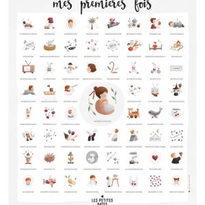 Affiche « Mes Premières Fois » – Atelier Oranger