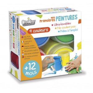 Peinture doigts Créa lign | Mes premières peintures