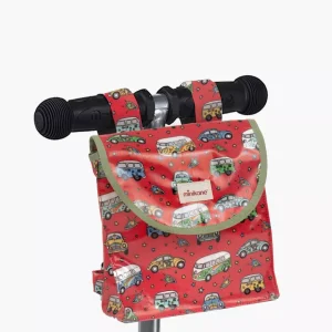 Sac de guidon en coton enduit Combi