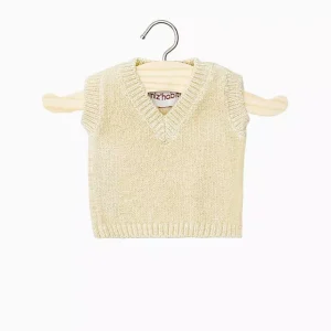 Débardeur Léonardo en tricot crème