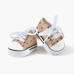 Gordis – Baskets Komvers doré à sequins, Minikane