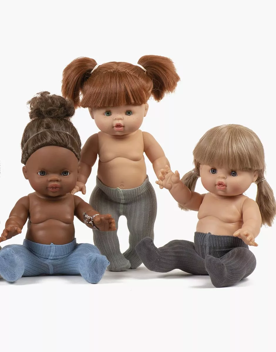 Minikane X Delage – Lot de 2 collants blanc neige/noir charbon carreaux – Image 3