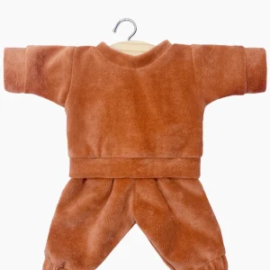 Gordis – Ensemble Liam en velours nikky camel, Minikane