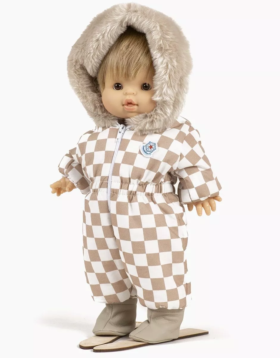 Paire de skis Cricri beige – Image 2