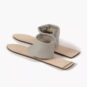 Paire de skis Cricri beige