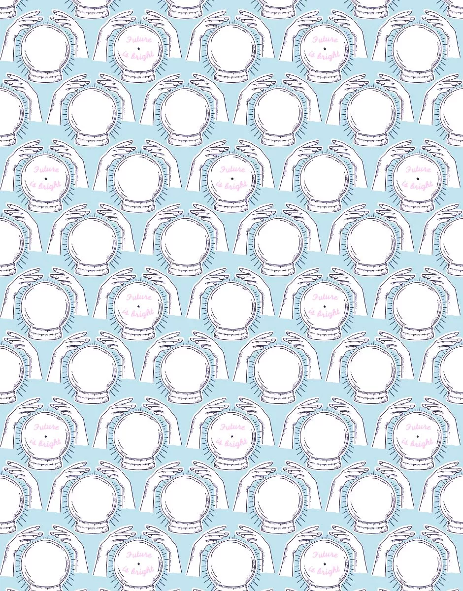 Valisette Annette et ses accessoires en coton Future is bright – Image 2